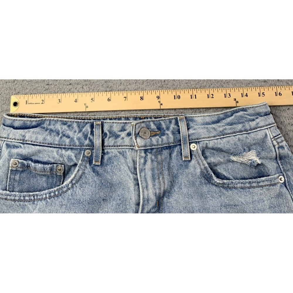 Levi's Light Blue High Rise Wide Leg Jeans - Picture 2 of 11